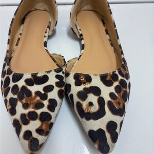 Source Unknown Leopard Print Flats